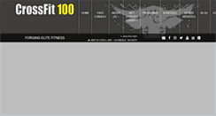 Desktop Screenshot of crossfit100.com